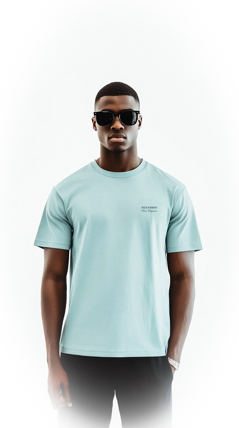 Porto Elegância T-Shirt Cold Blue