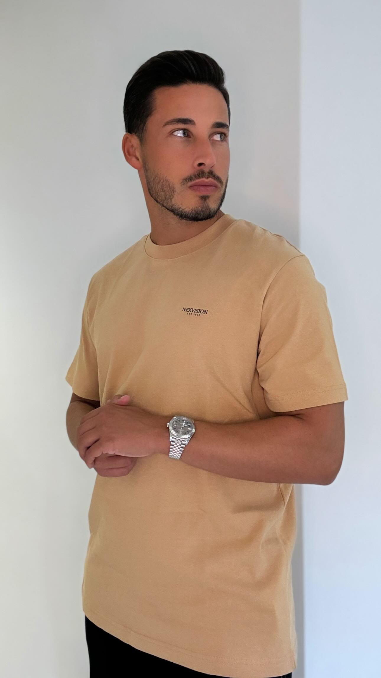 Latte Relaxed Tee | Origin