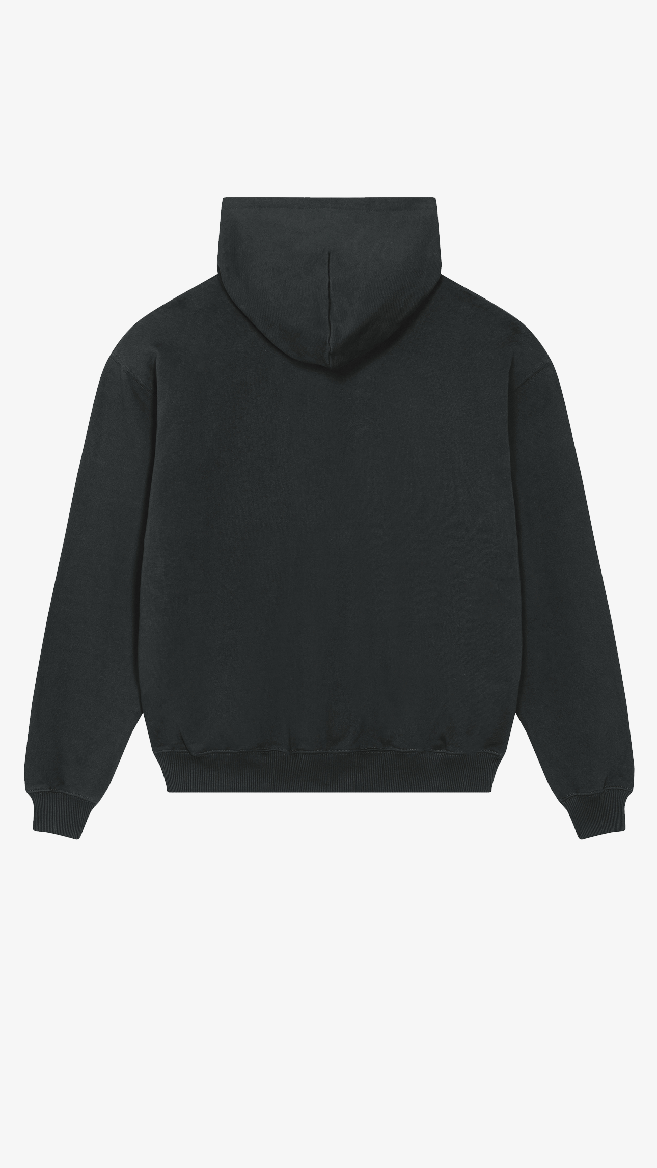 Organic Oversized Hoodie | Black