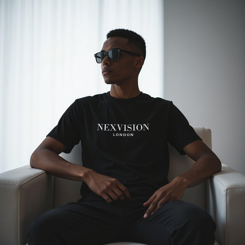 MENS ORGANIC TEE | BLACK