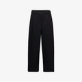 BLACK ORGANIC SWEATPANTS STRAIGHT LEG