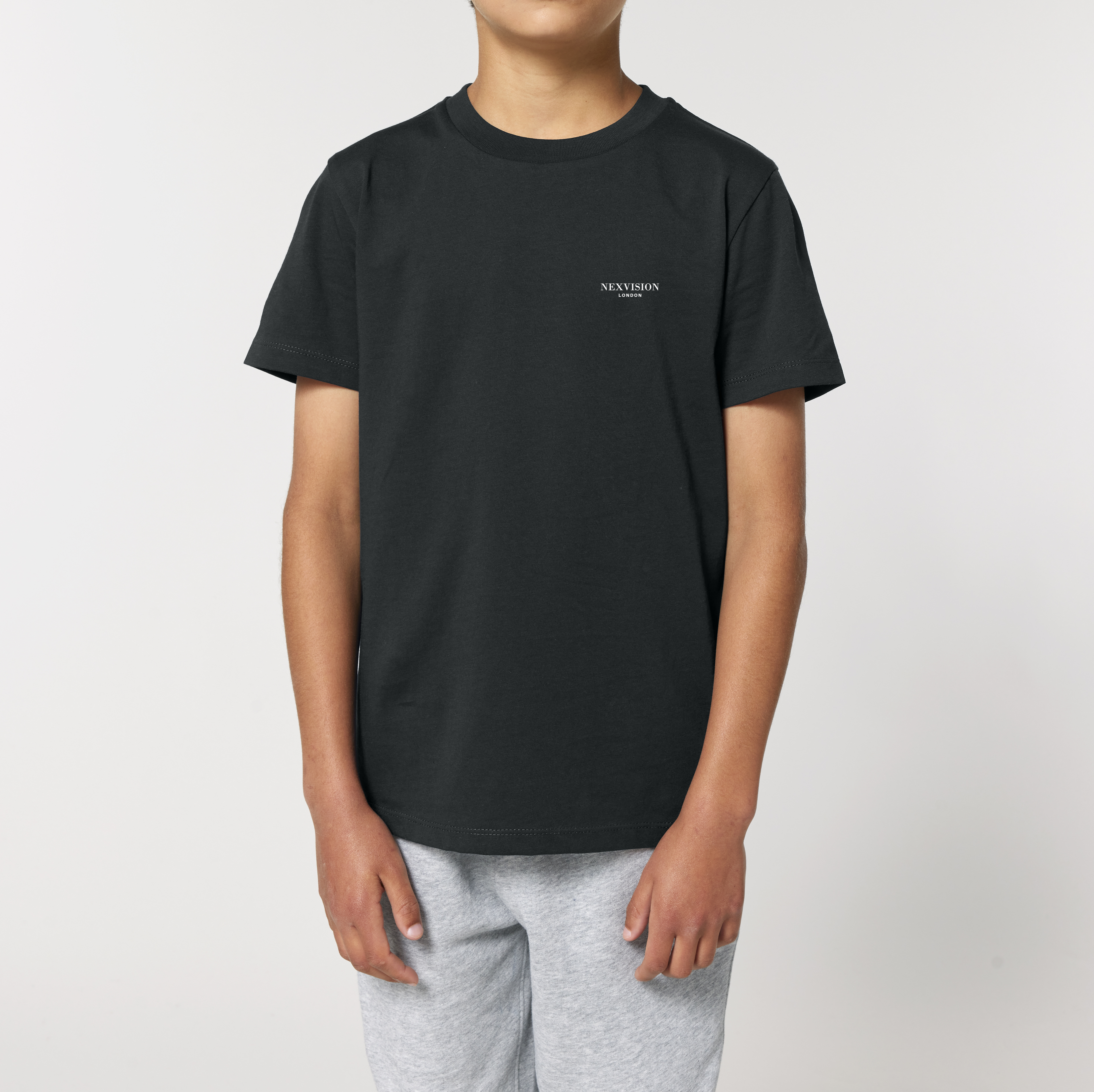 Kids Organic Tee Black