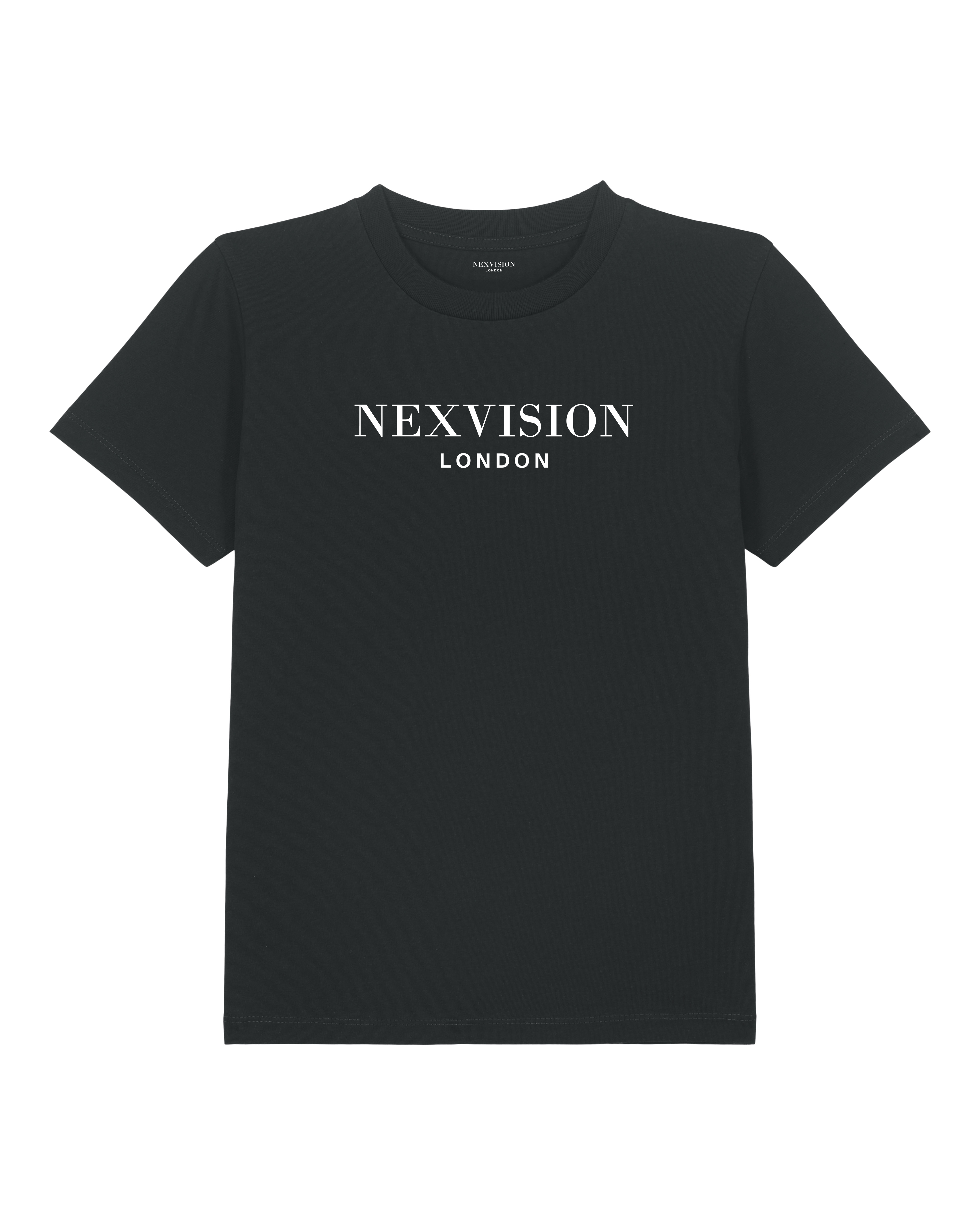 JUNIOR ORGANIC TEE | BLACK