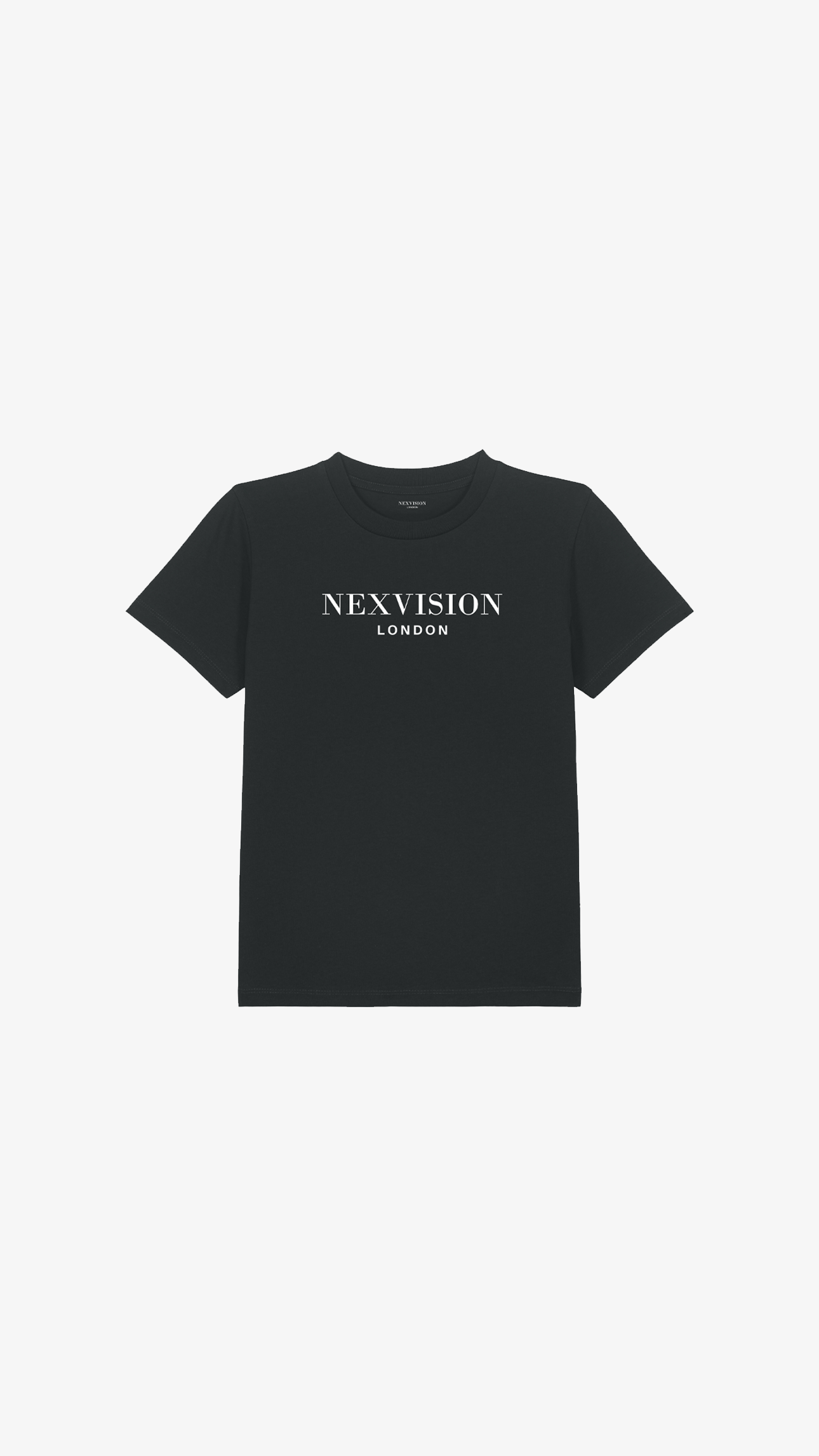 JUNIOR ORGANIC TEE | BLACK