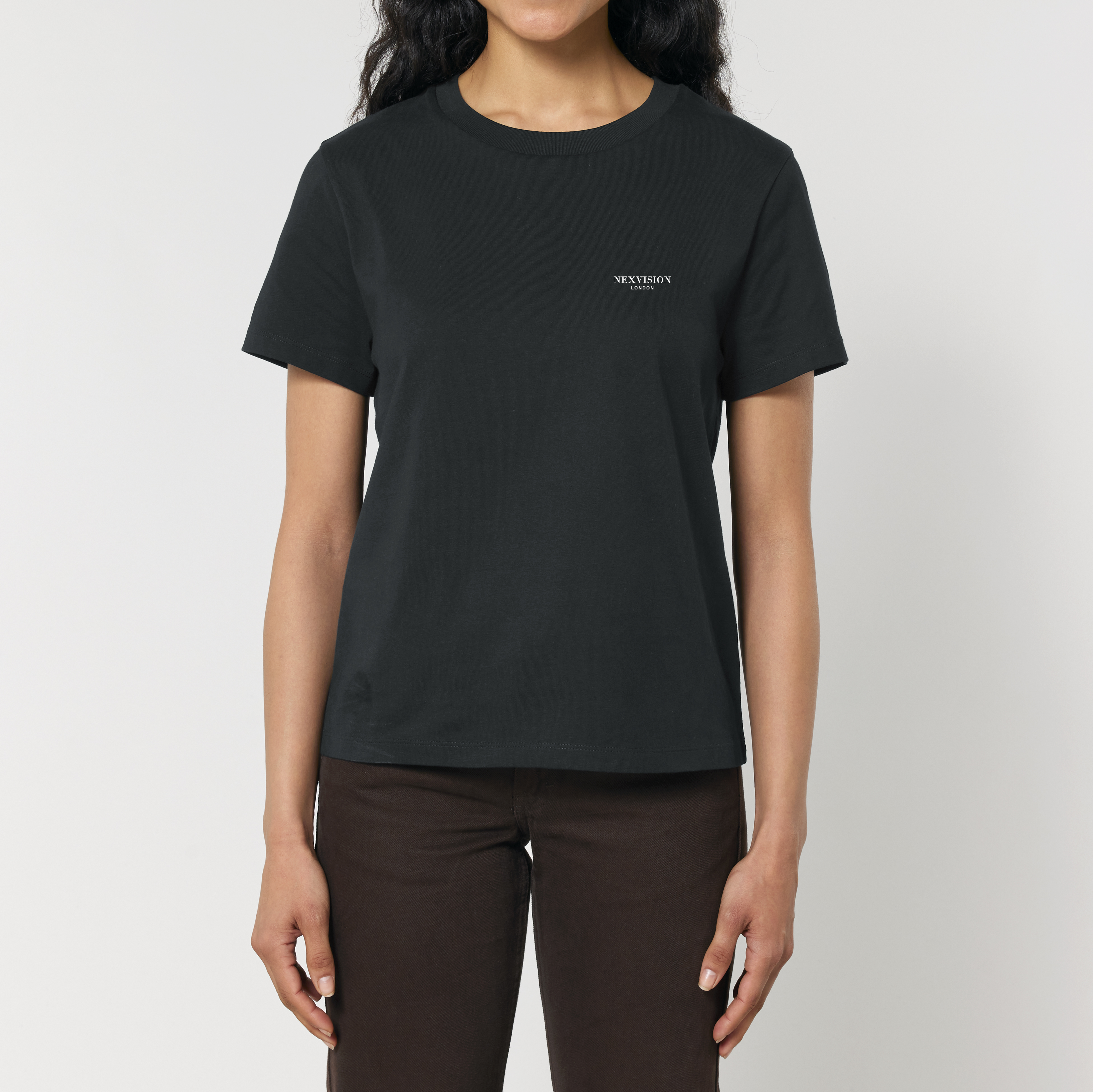 Womens Organic Tee | Classic Fit | Black