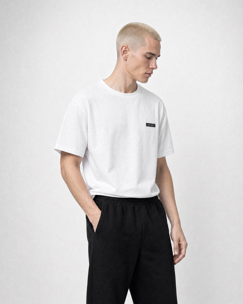 Badge T-Shirt White