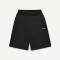 Embroidered Sweatshorts Black