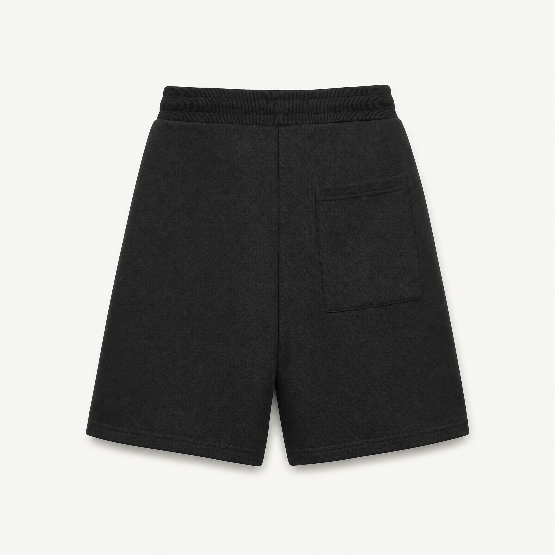 Embroidered Sweatshorts Black