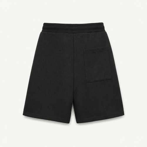 Embroidered Sweatshorts Black