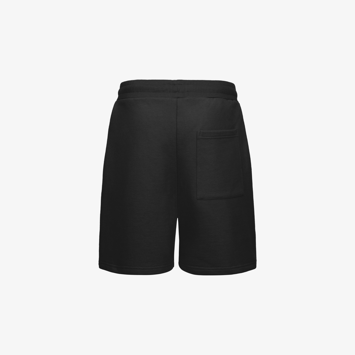 EMBROIDERED SWEATSHORTS BLACK