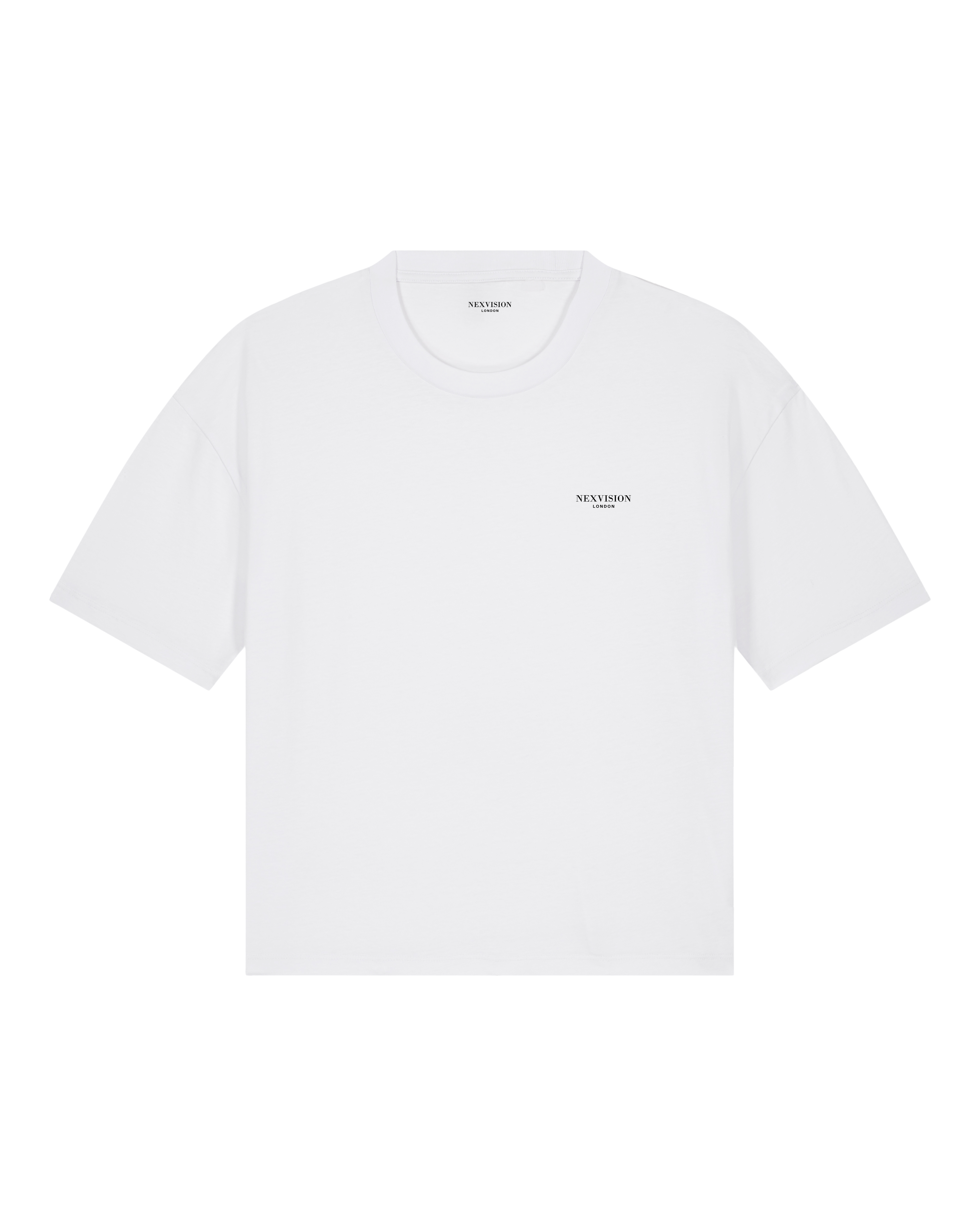 WOMENS ORGANIC TEE | BOXY FIT | WHITE